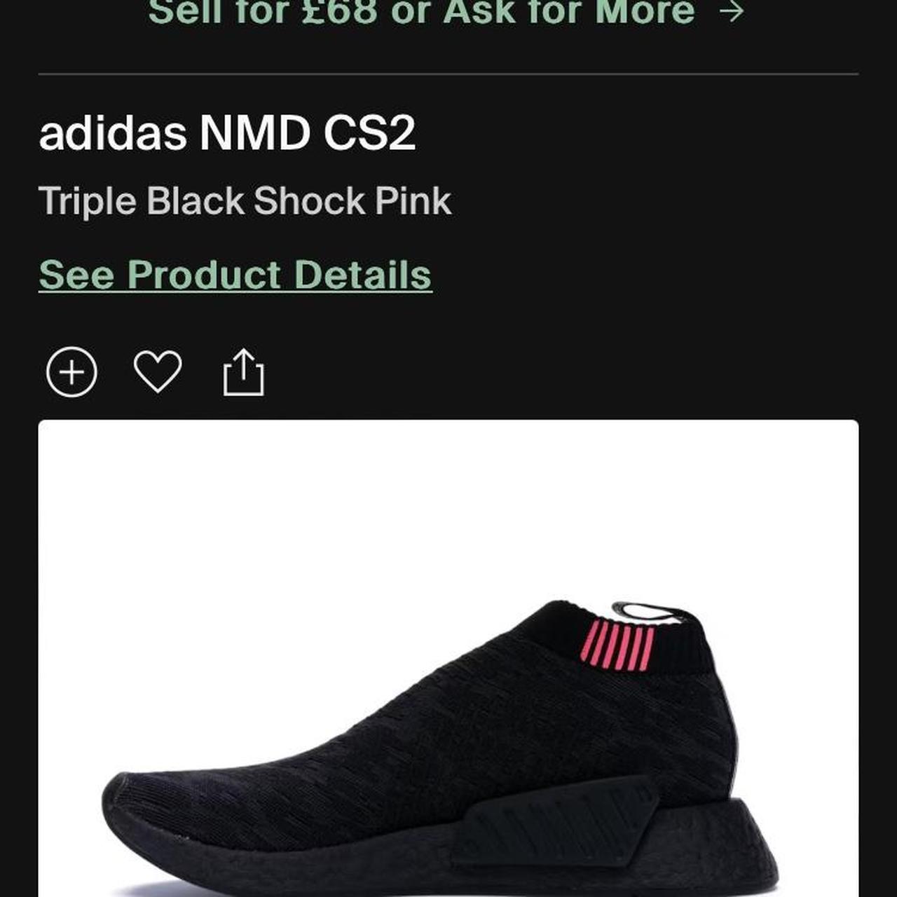 Nmd cs2 shock pink best sale