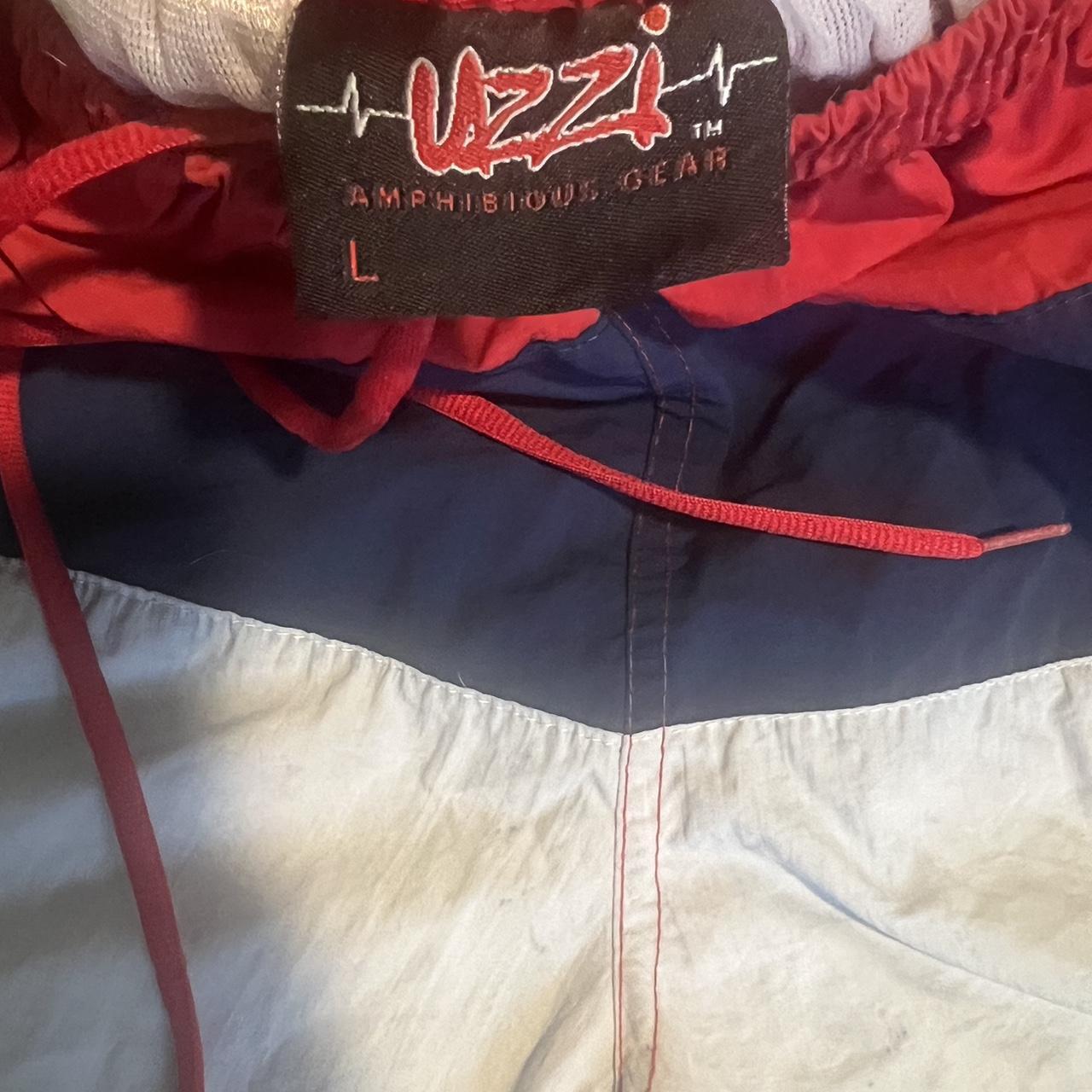 Vintage Uzzi Amphibious Gear Shorts Size LARGE... - Depop