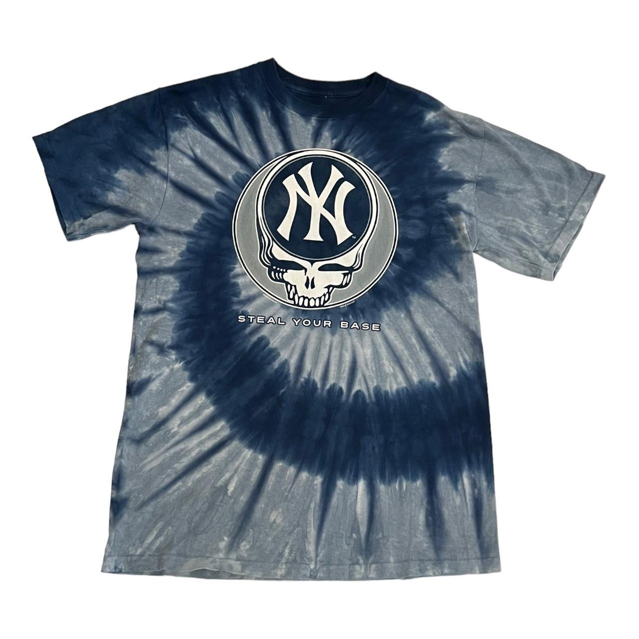 2014 New York Yankees Liquid Blue all over - Depop