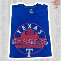 MBL Texas Rangers Promotional Souvenir Blue Jersey - Depop