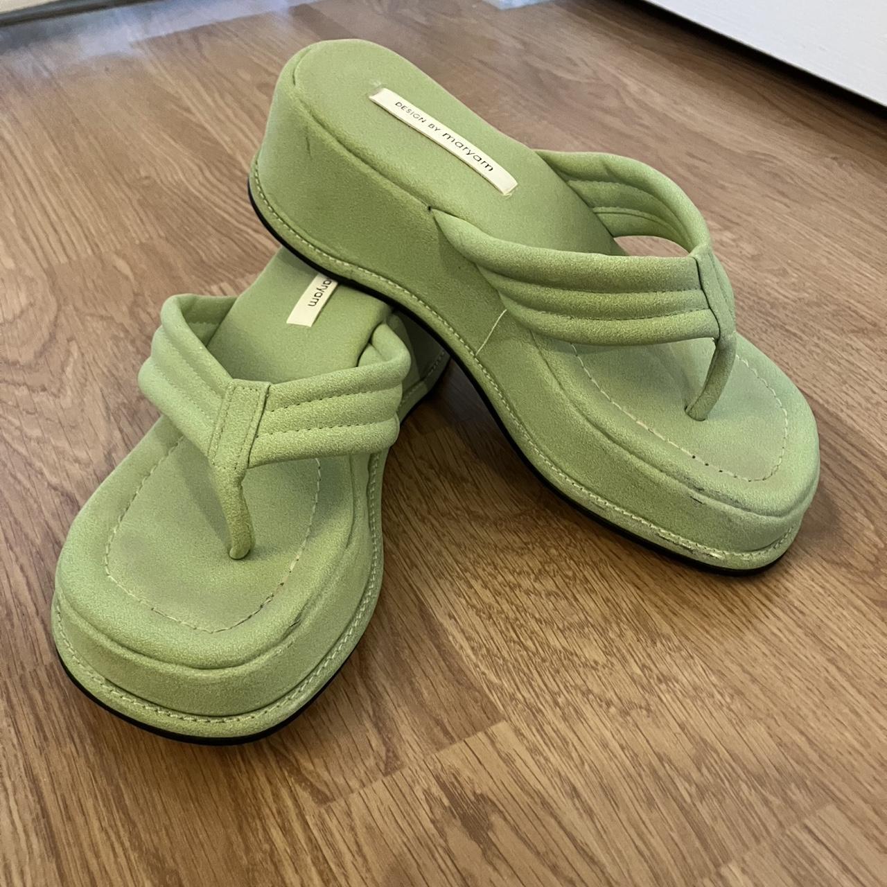 maryam platform flip flops