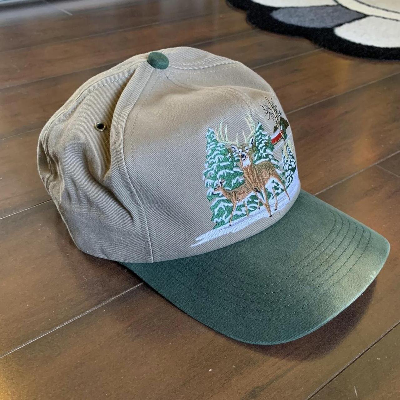 John Deere Men's Green And Cream Hat 