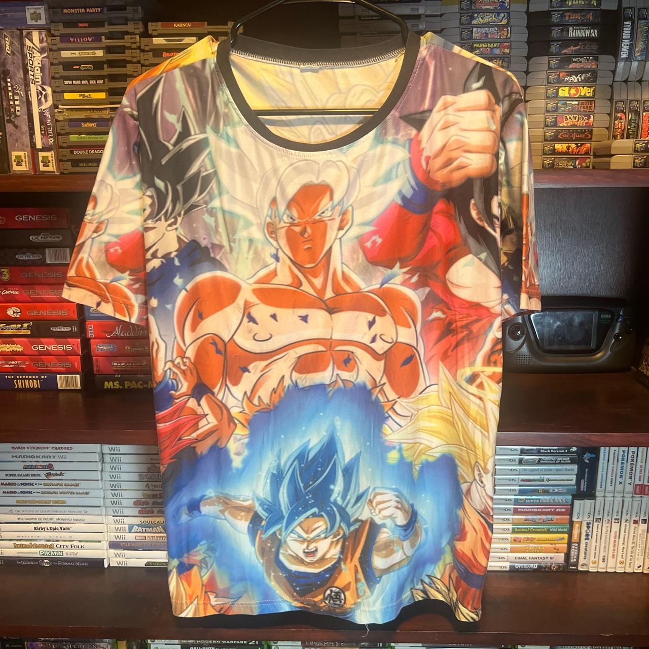 Dragon ball z GOKU different forms AOP (all over... - Depop