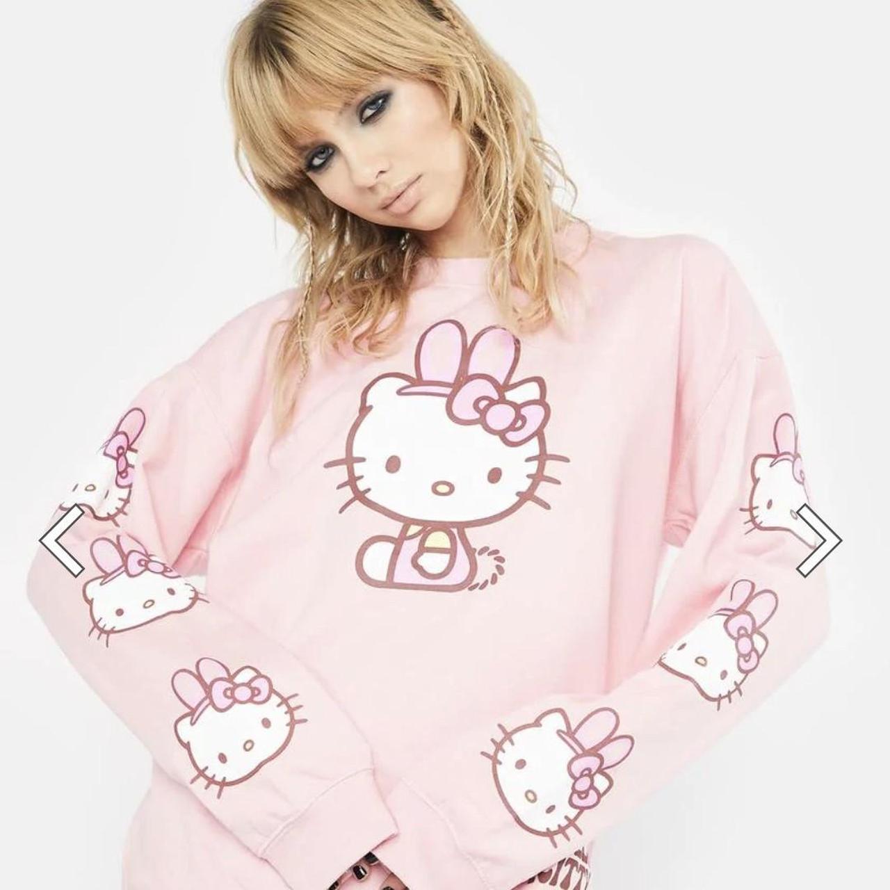 Authentic Hello Kitty Bunny Crewneck... - Depop