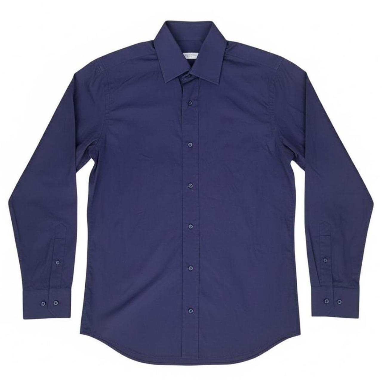 Yves Saint Laurent Men's Shirt - Blue - M – Yves … - image 2