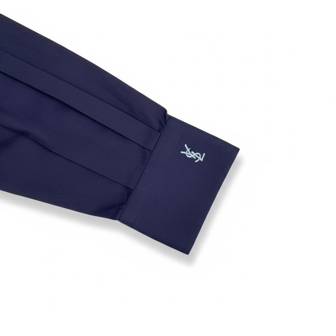 Yves Saint Laurent Men's Shirt - Blue - M – Yves … - image 6