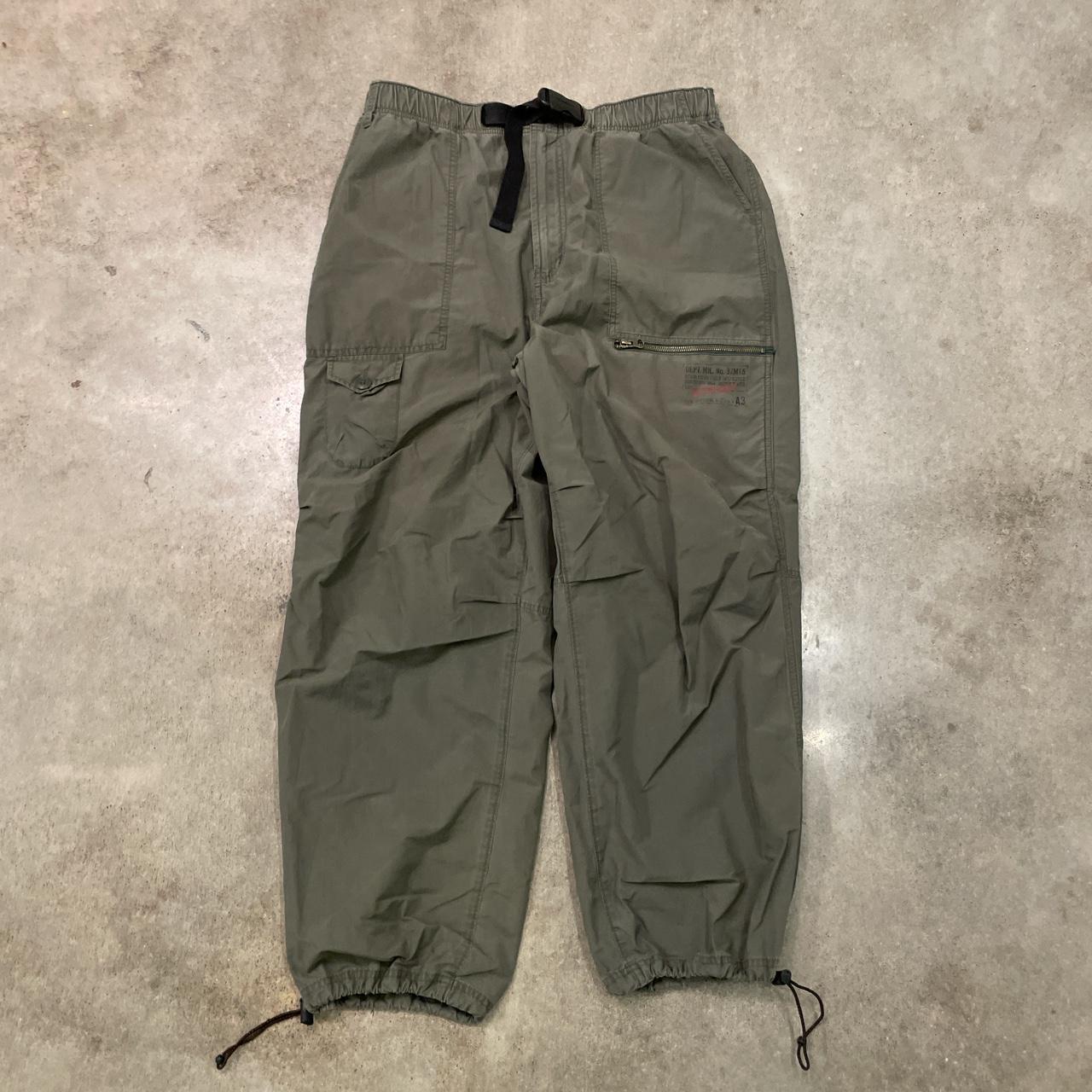 Y2K Parachute Pants Old Navy similar to Jaded... - Depop