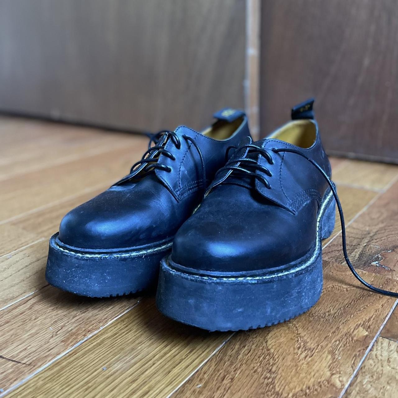 R13 Single Stack Oxfords in Leather US W 9.5 EU Depop