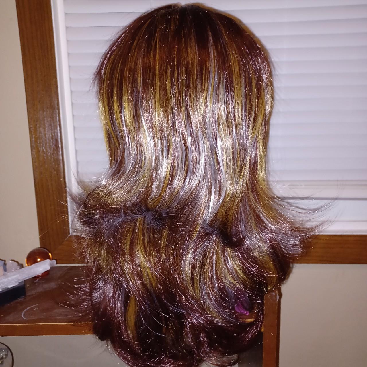 Women's Brown and Yellow Hairaccessories Depop