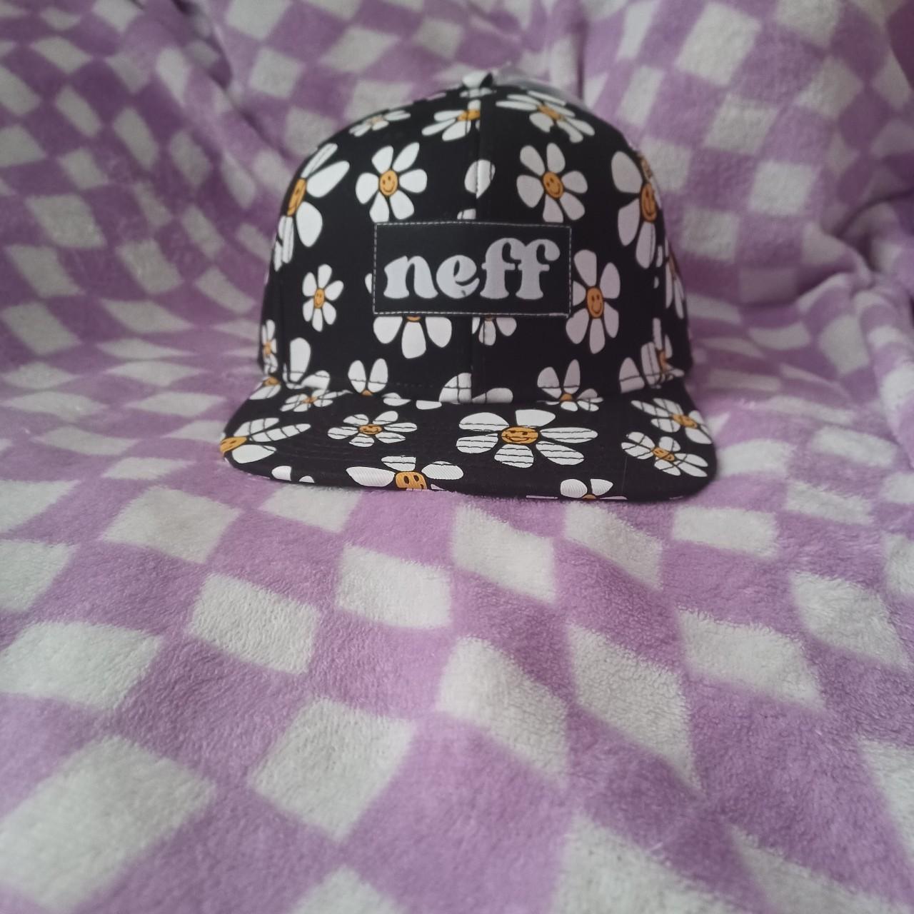 Men's Black and Yellow Hat Depop