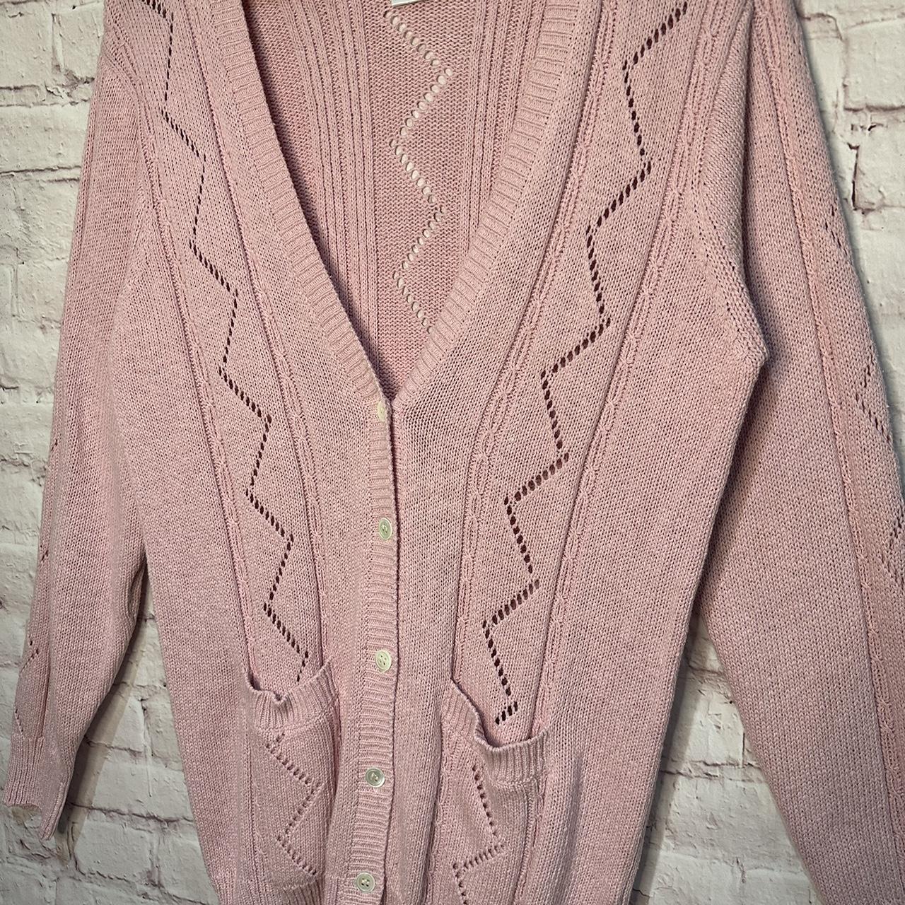 Laura ashley pink on sale cardigan