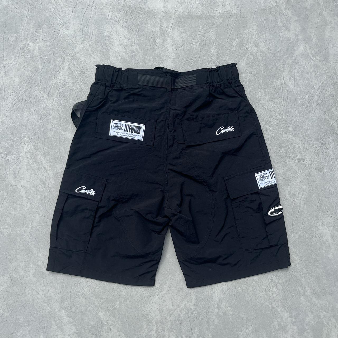 Corteiz nylon cargo shorts SIZE: S CONDITION:... - Depop