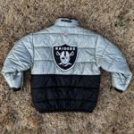 Vintage Raiders Reebok Windbreaker! Size:XL! 7/10! - Depop