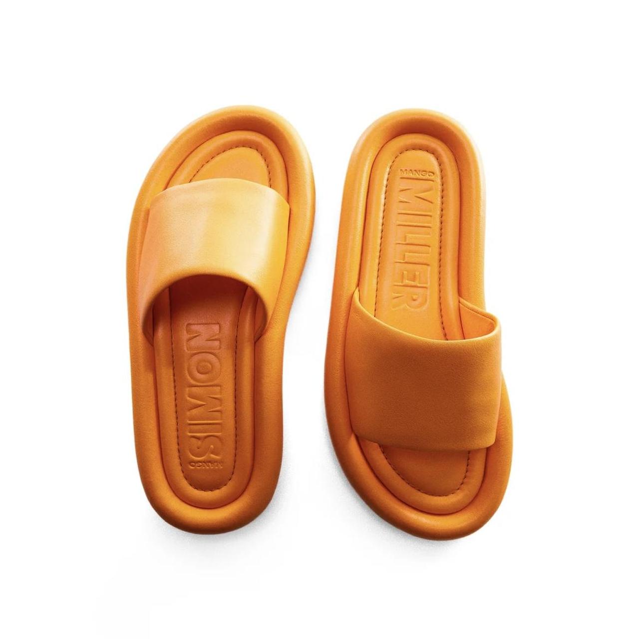 Orange discount miller sandals