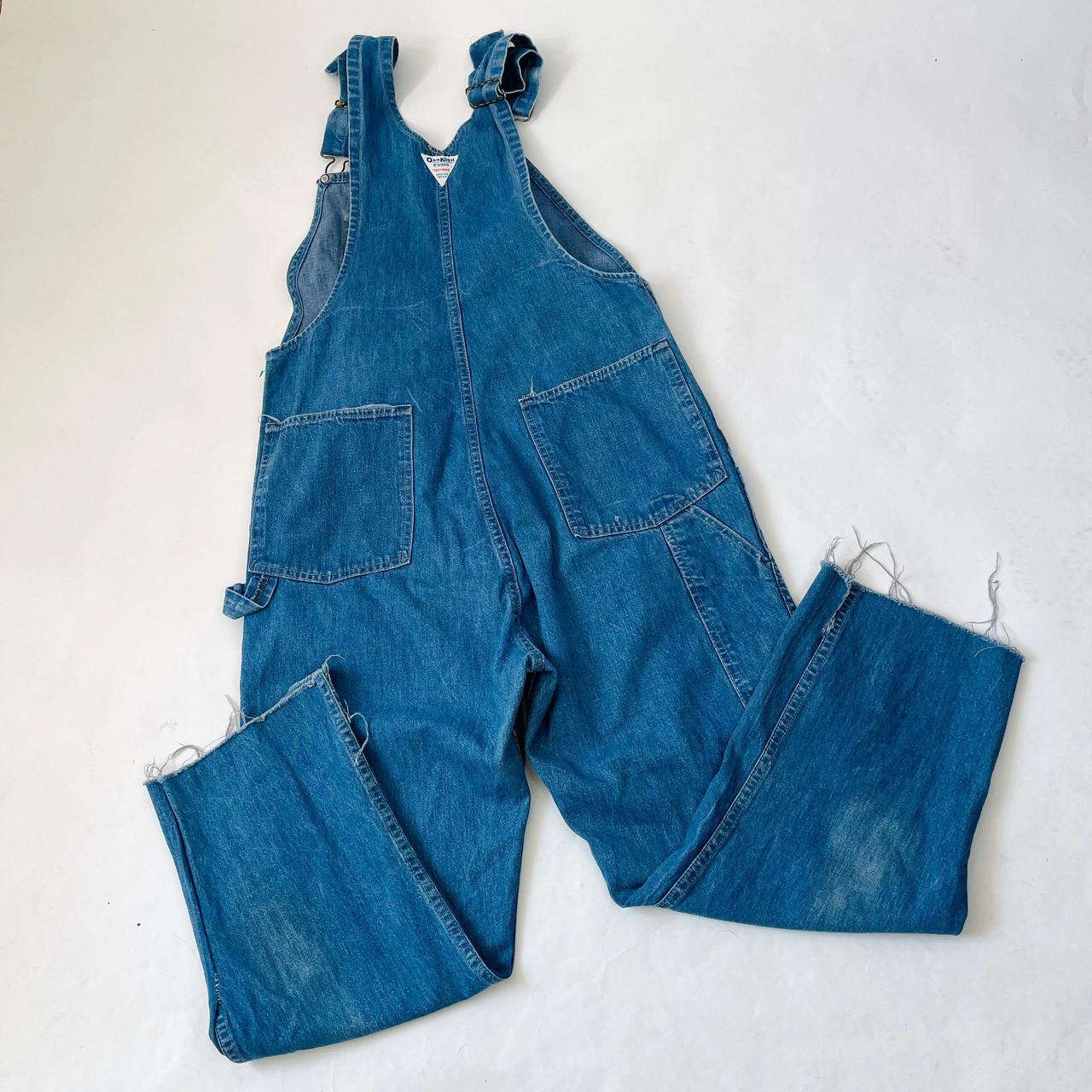 Vintage Osh Kosh S Blue Dungarees Overalls Depop