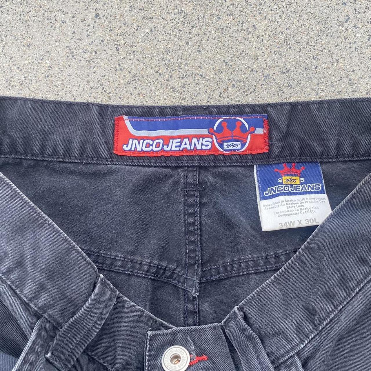 Crazy Rare 90s Y2k Jnco Tribal Cargo Jeans witj Jnco... - Depop