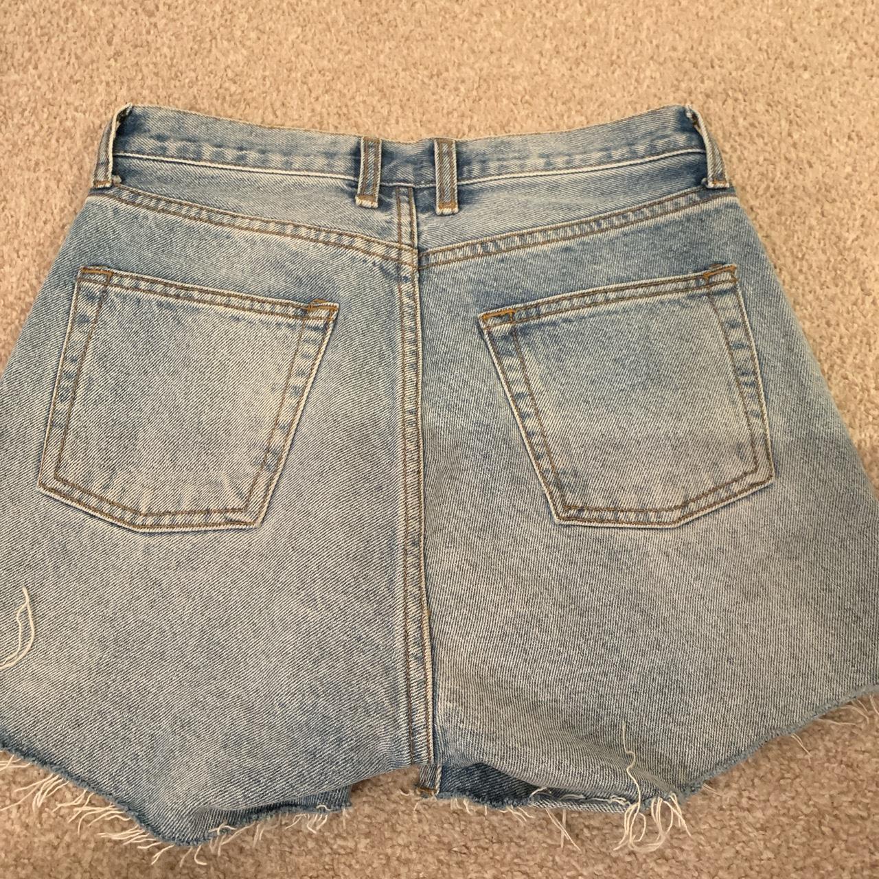 Brandy Melville denim shorts. In perfect condition Depop