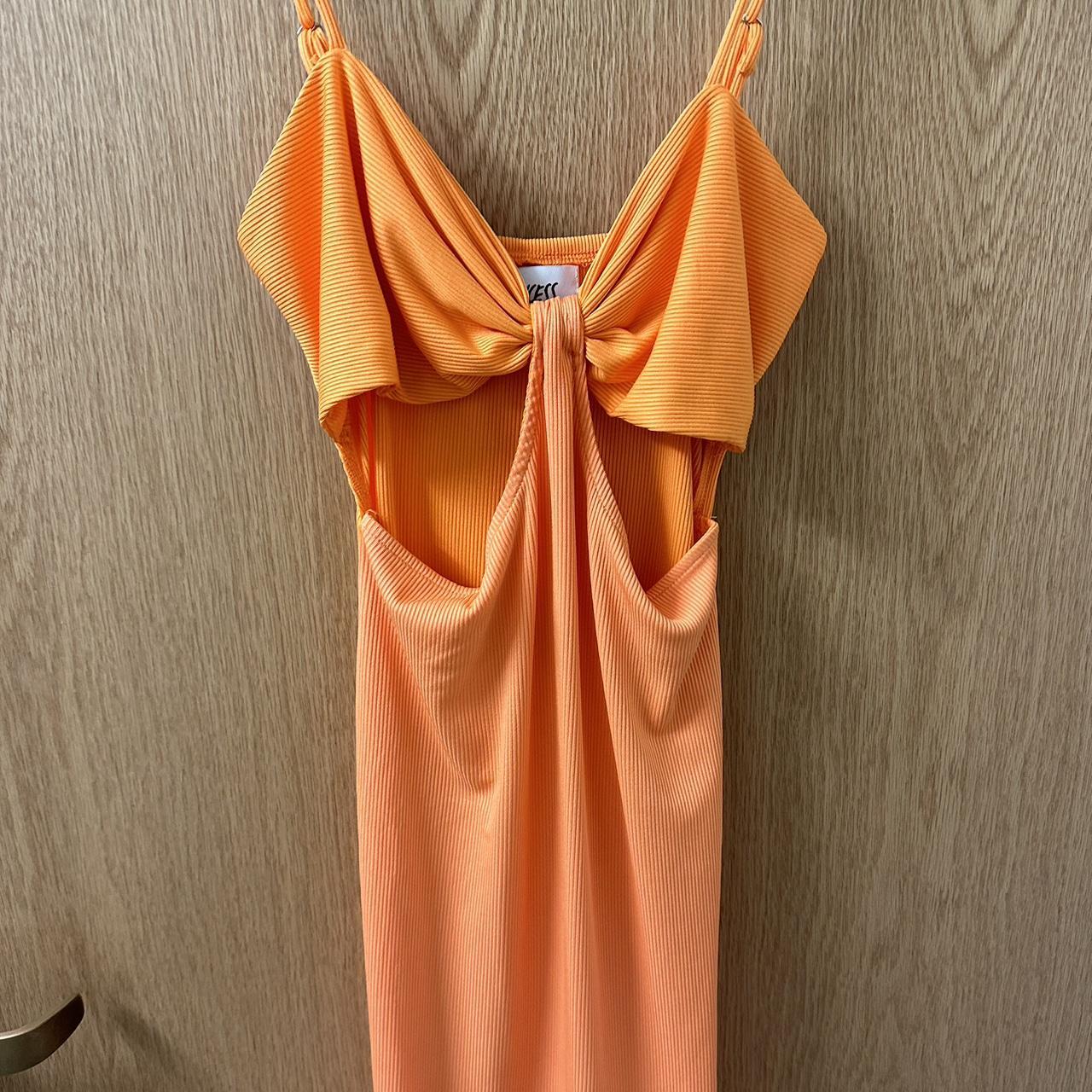 Princess Polly cut out orange dress - Depop