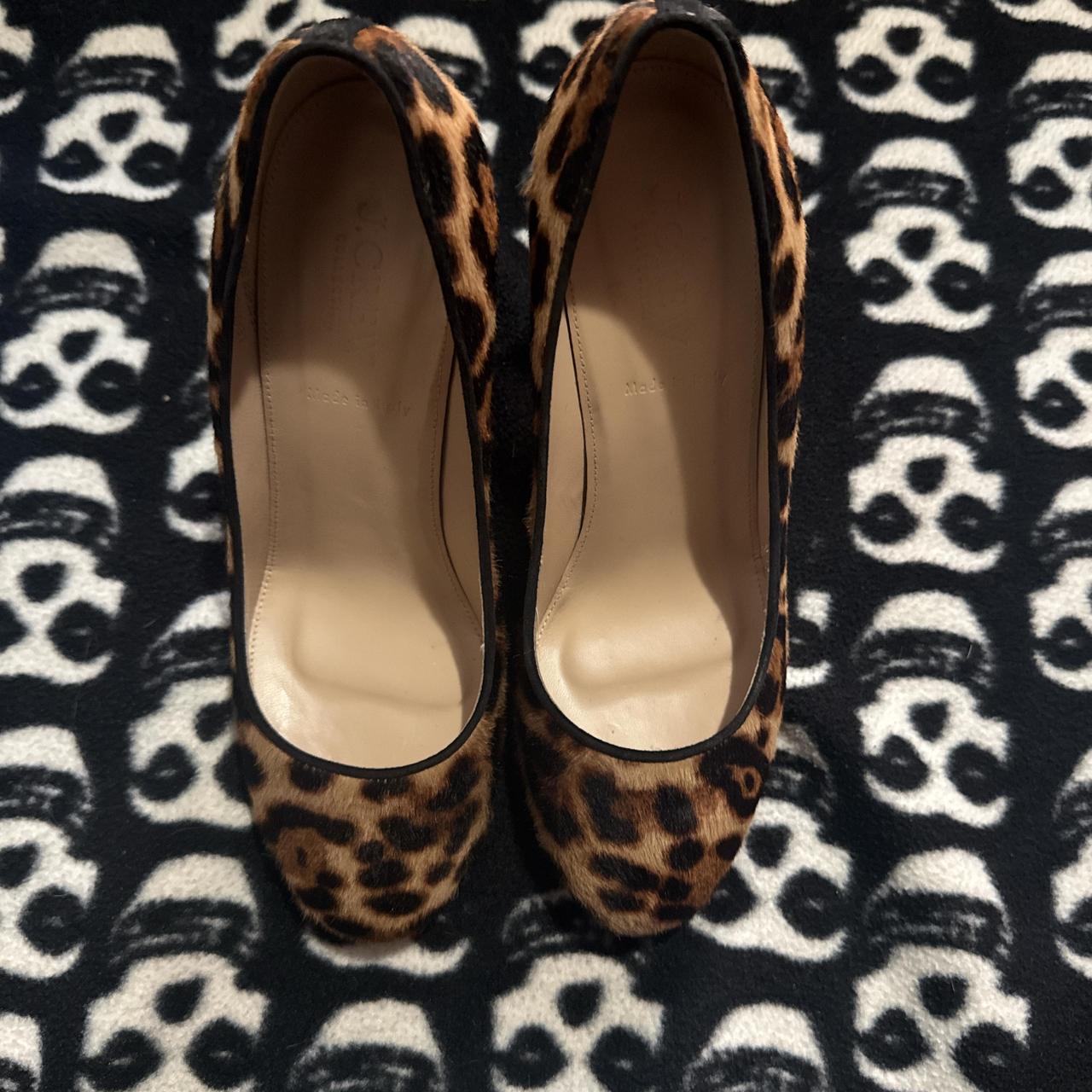 super cute leopard heels! size 6.5 women's minimal | Depop