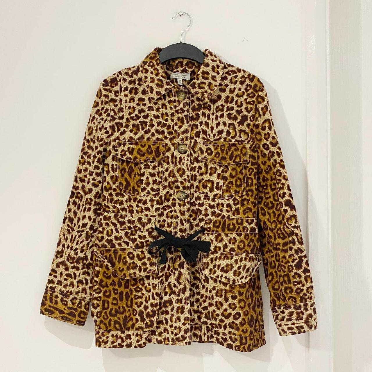 Leopard hotsell utility jacket