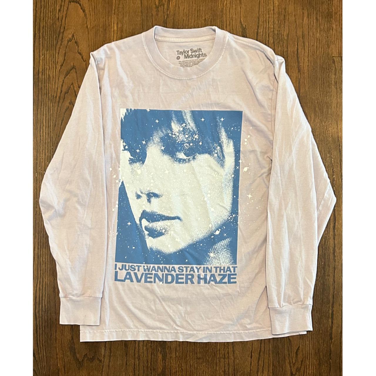 OFFICIAL TAYLOR SWIFT SHOP Lavender Haze Long Sleeve... - Depop