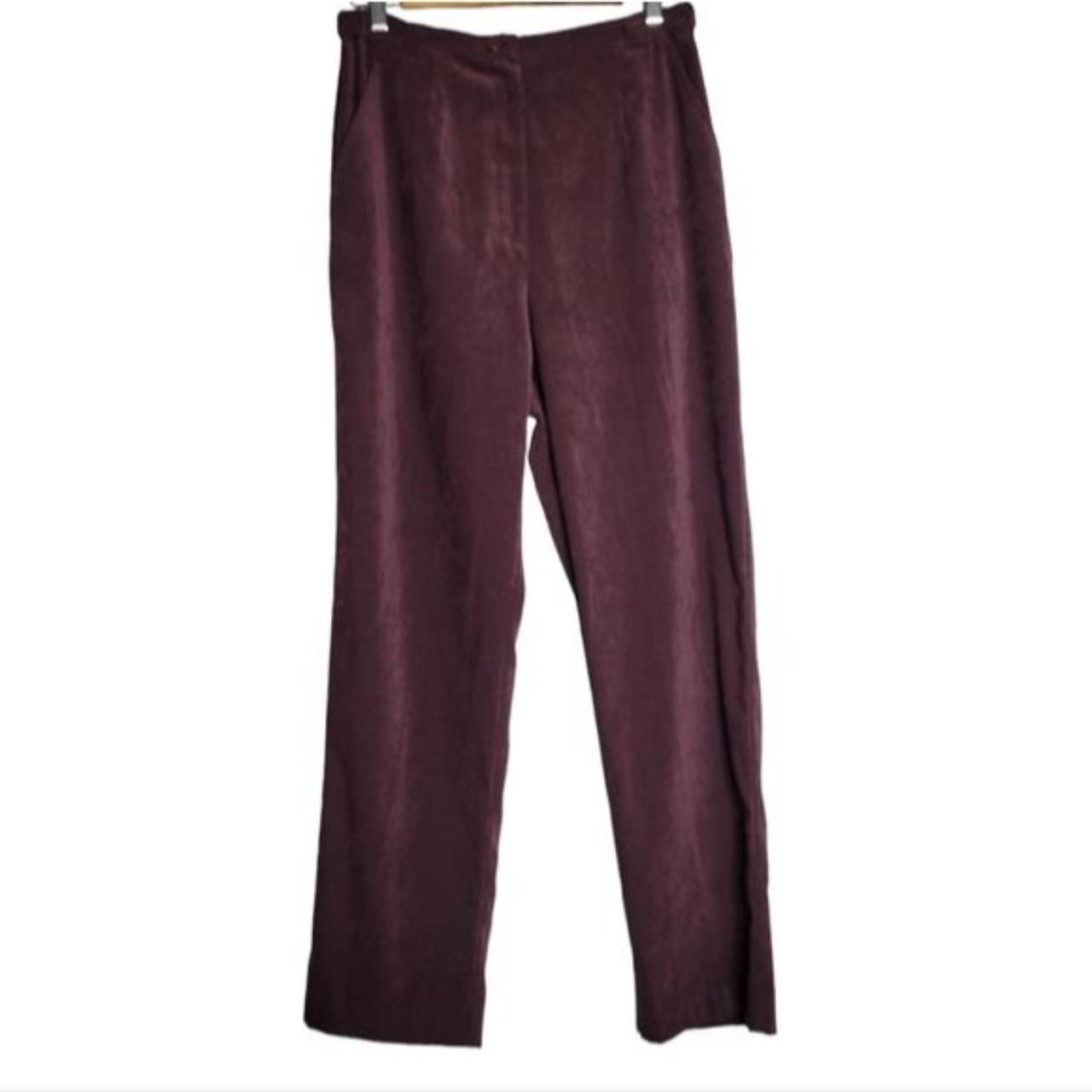 Coldwater Creek Women's Purple Trousers | Depop