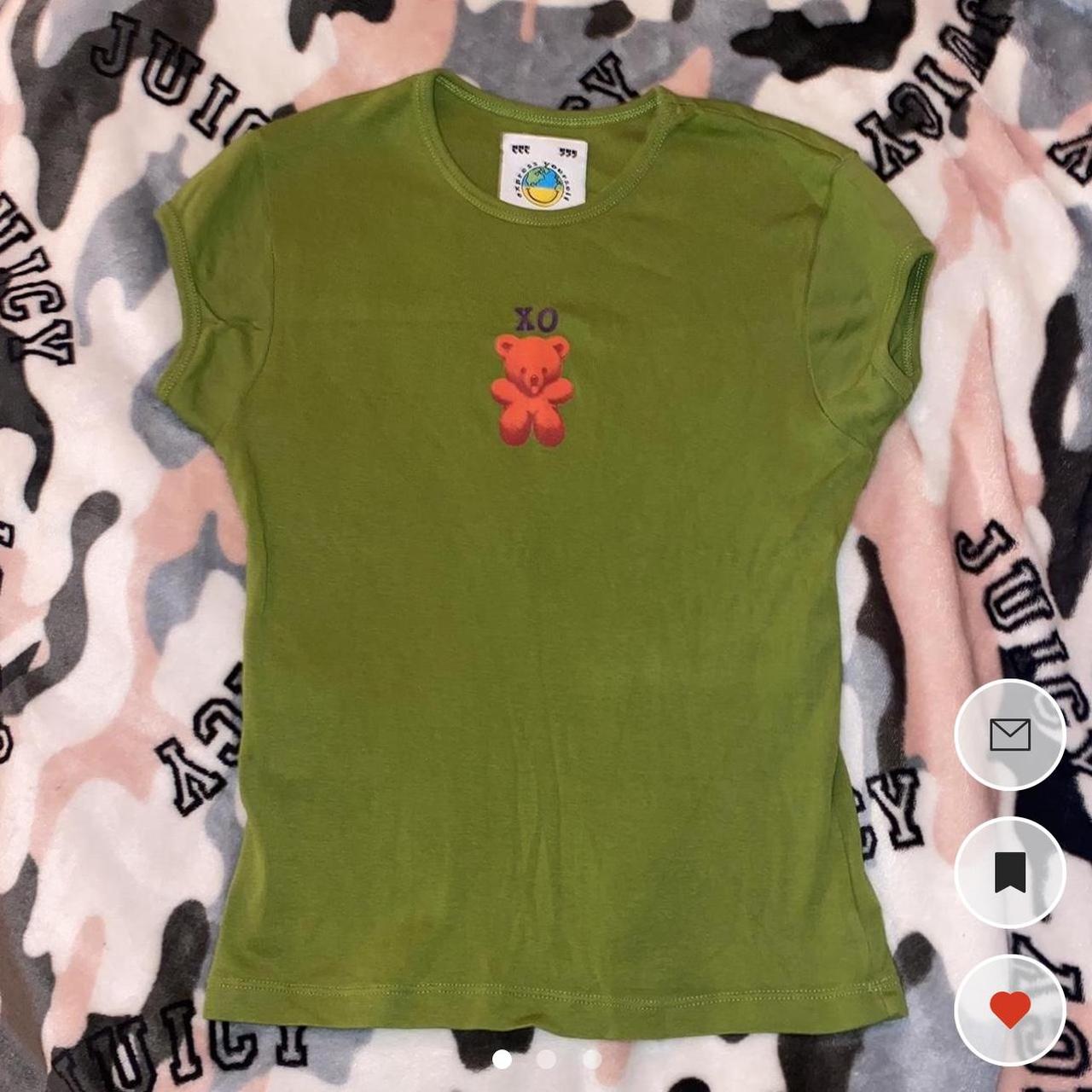 UNIF Women's Green Tshirt Depop