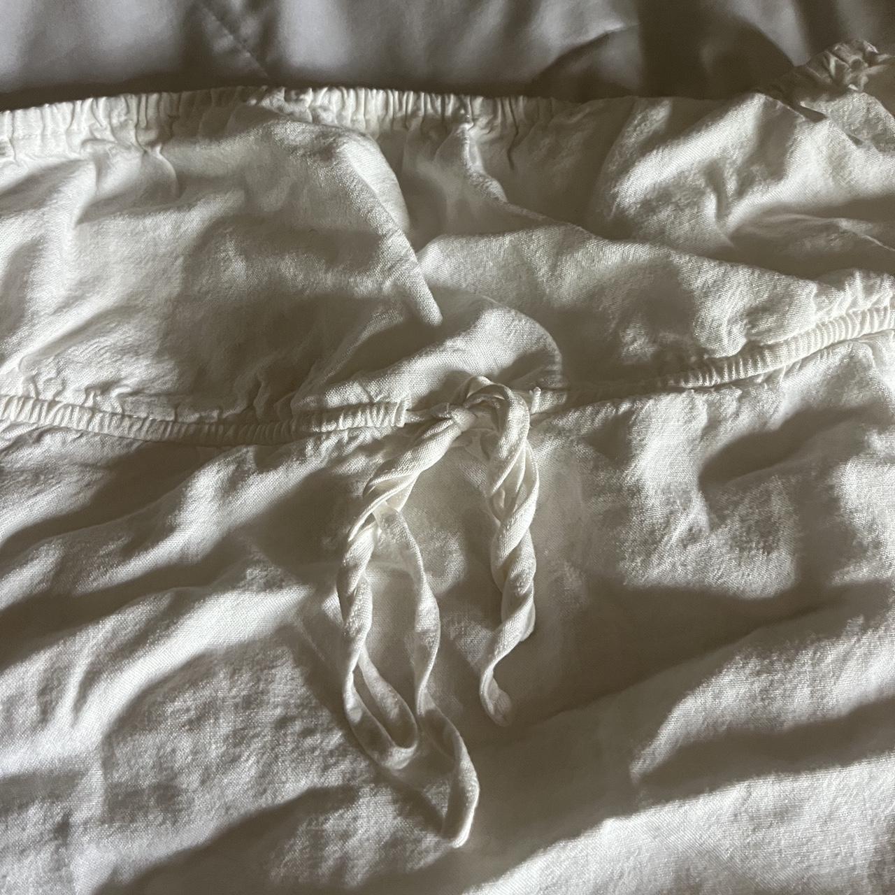 brandy melville kinsley tube top off white/ cream so... Depop