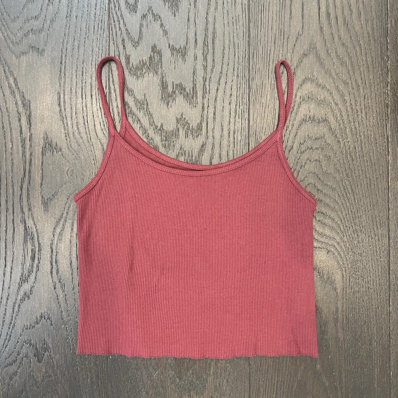 Brandy Melville Champagne Tank Tops & Camisoles