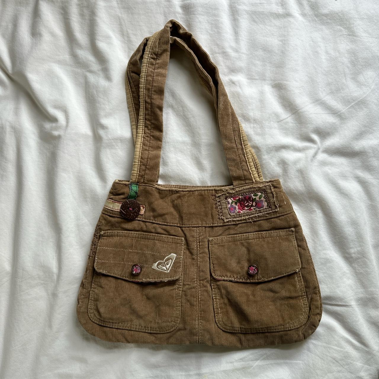Roxy Women's Tan and Pink Bag