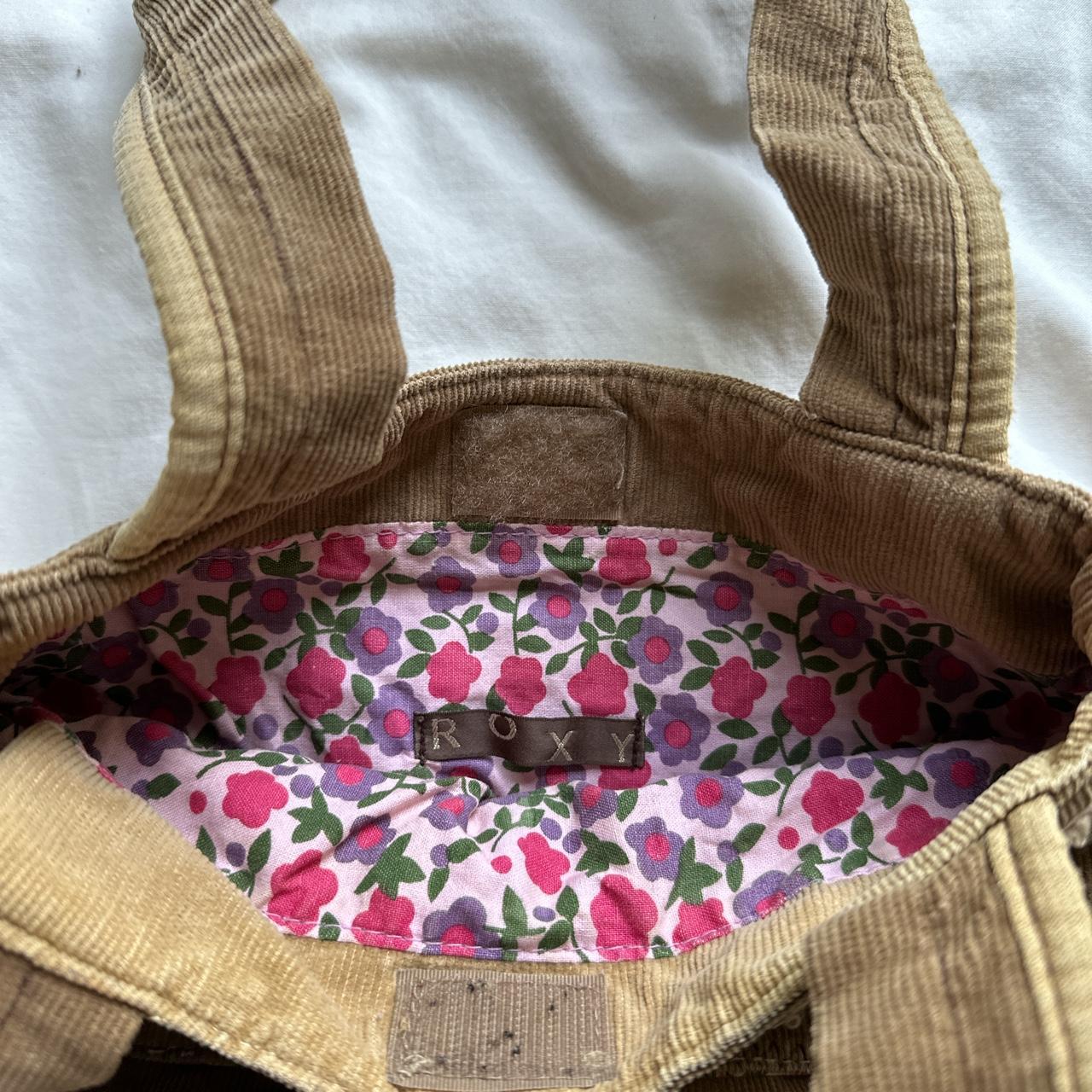 Roxy Women's Tan and Pink Bag (4)