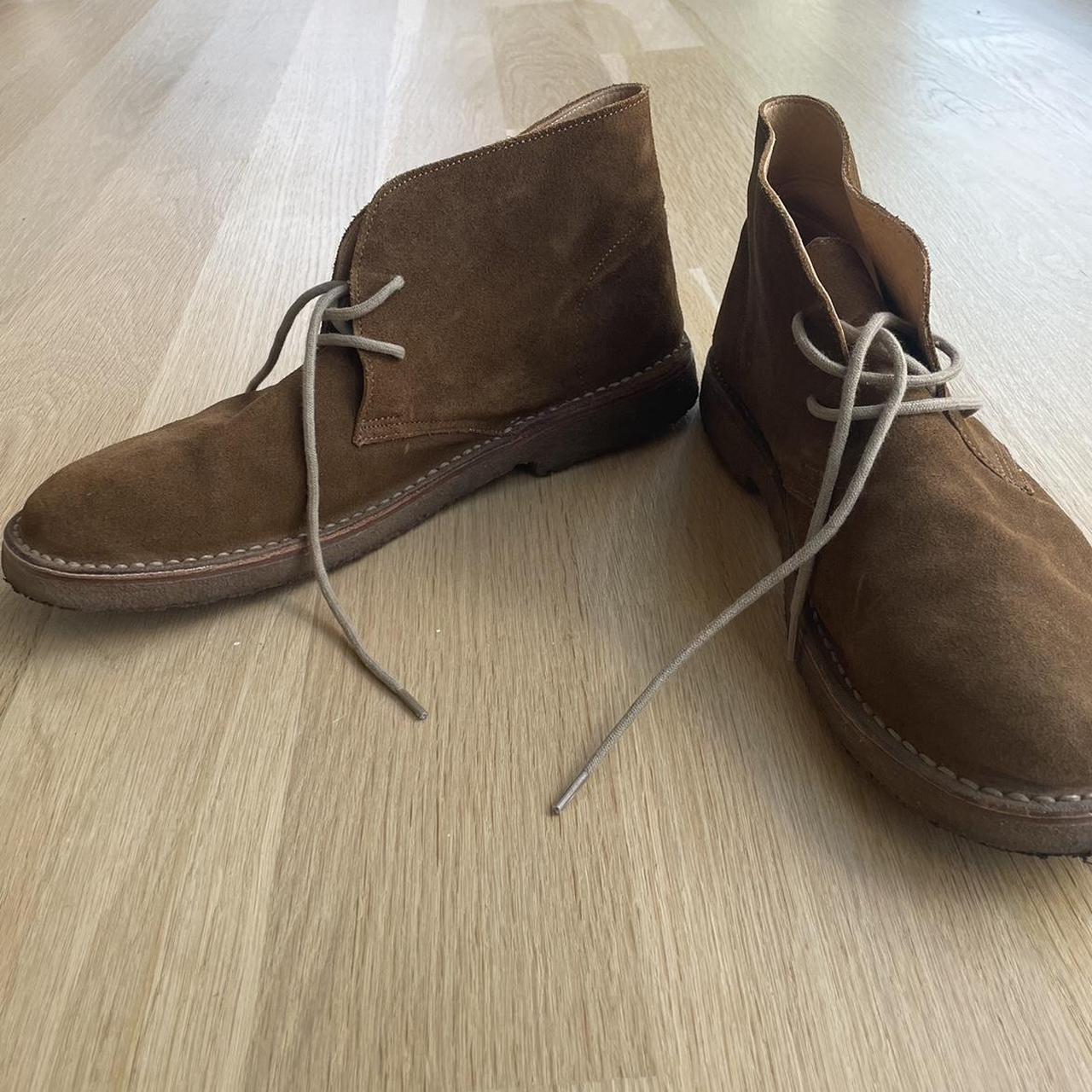 Todd Snyder Nomad Boot Tobacco Gently worn,... - Depop