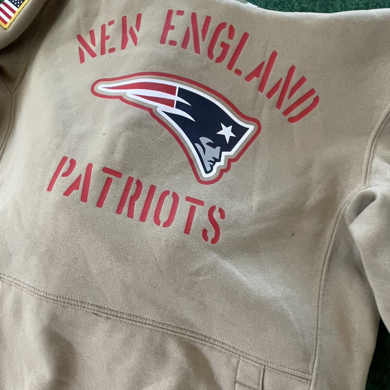 New England Patriots Nike Hoodie Sz - Depop