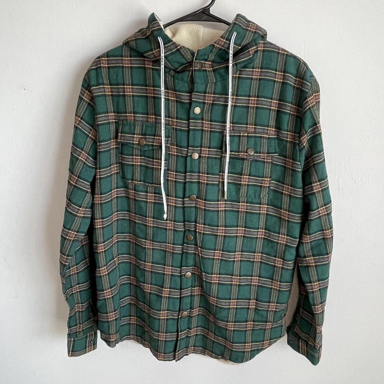 Zaful discount flannel hoodie