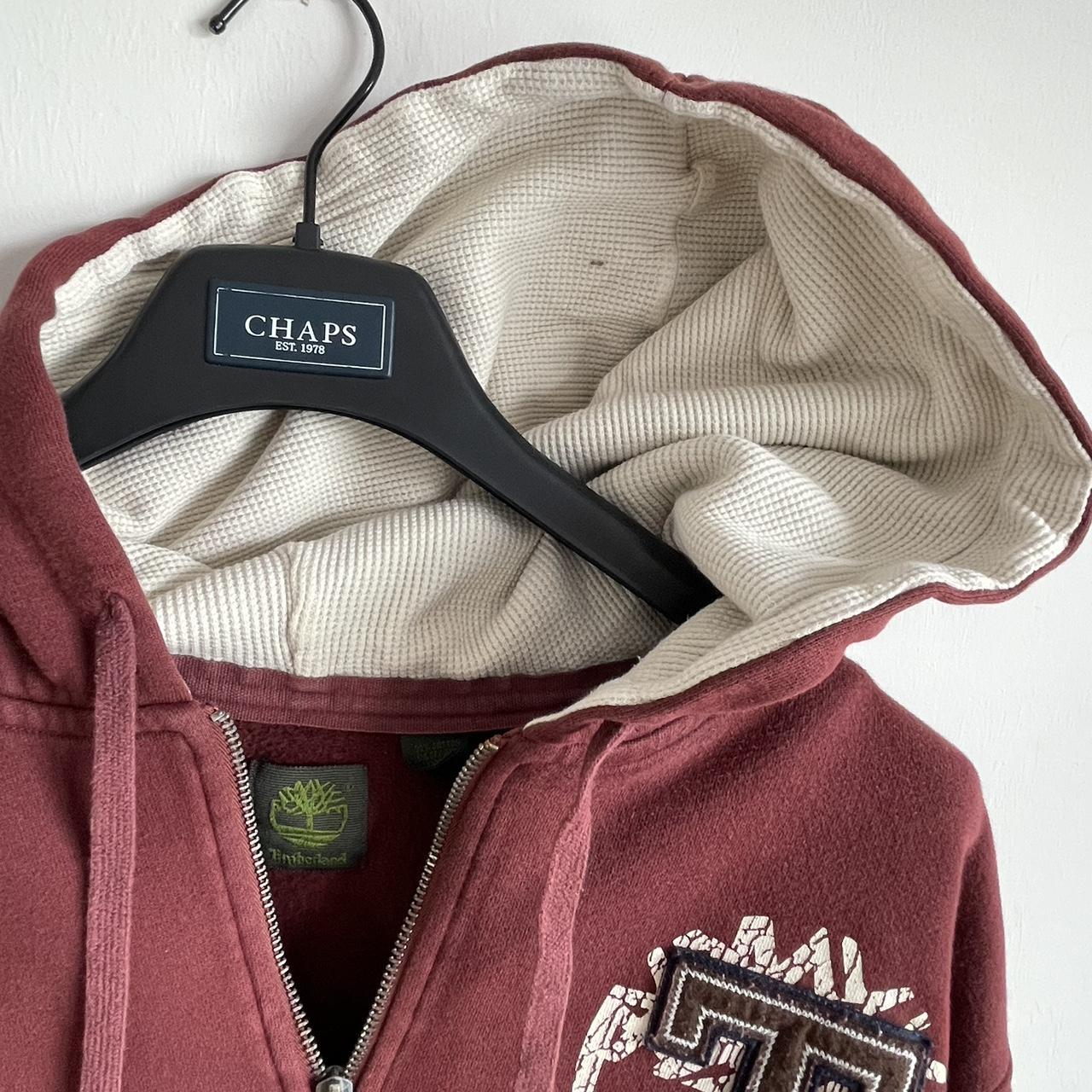 Burgundy clearance timberland hoodie