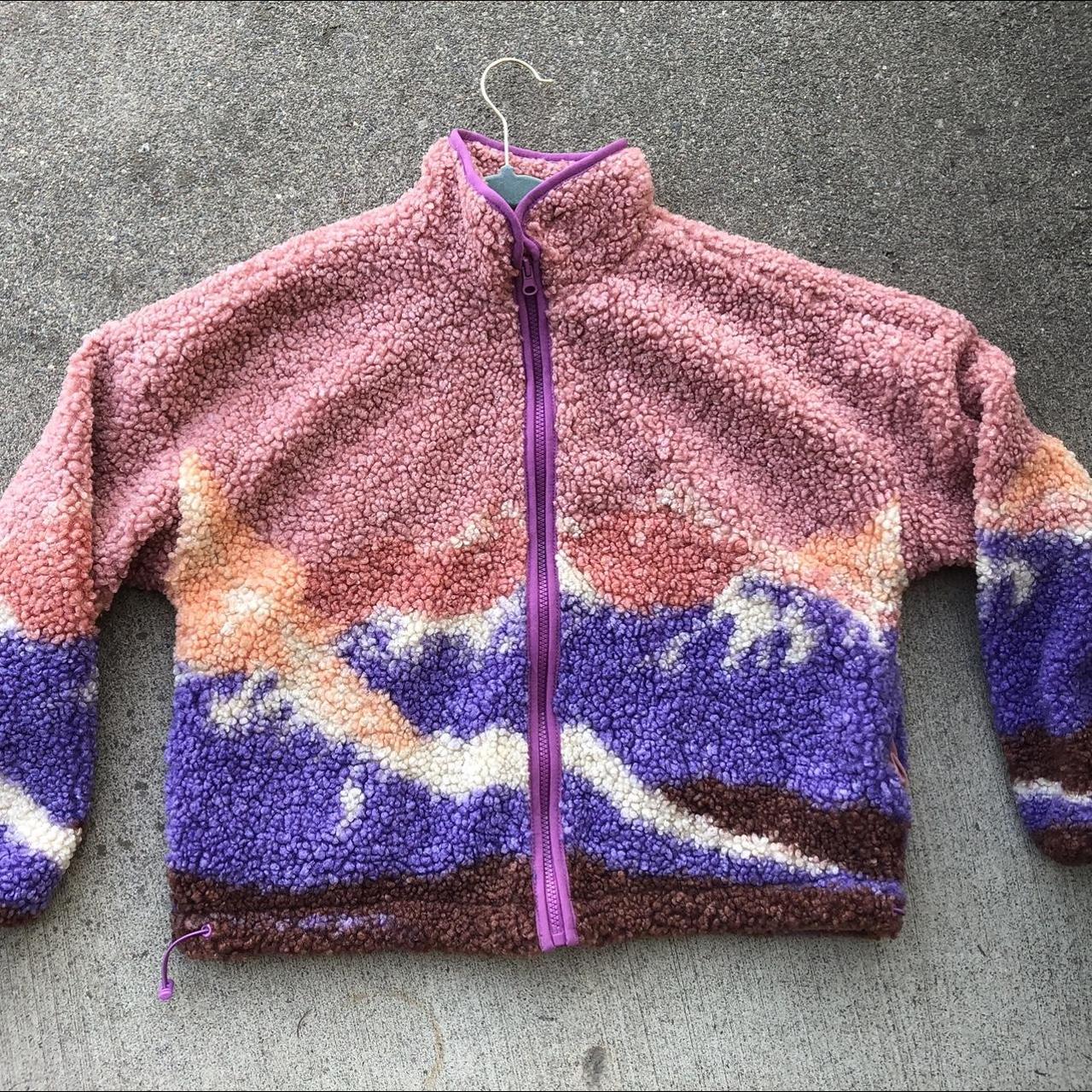 Wild fable clearance pink sherpa jacket