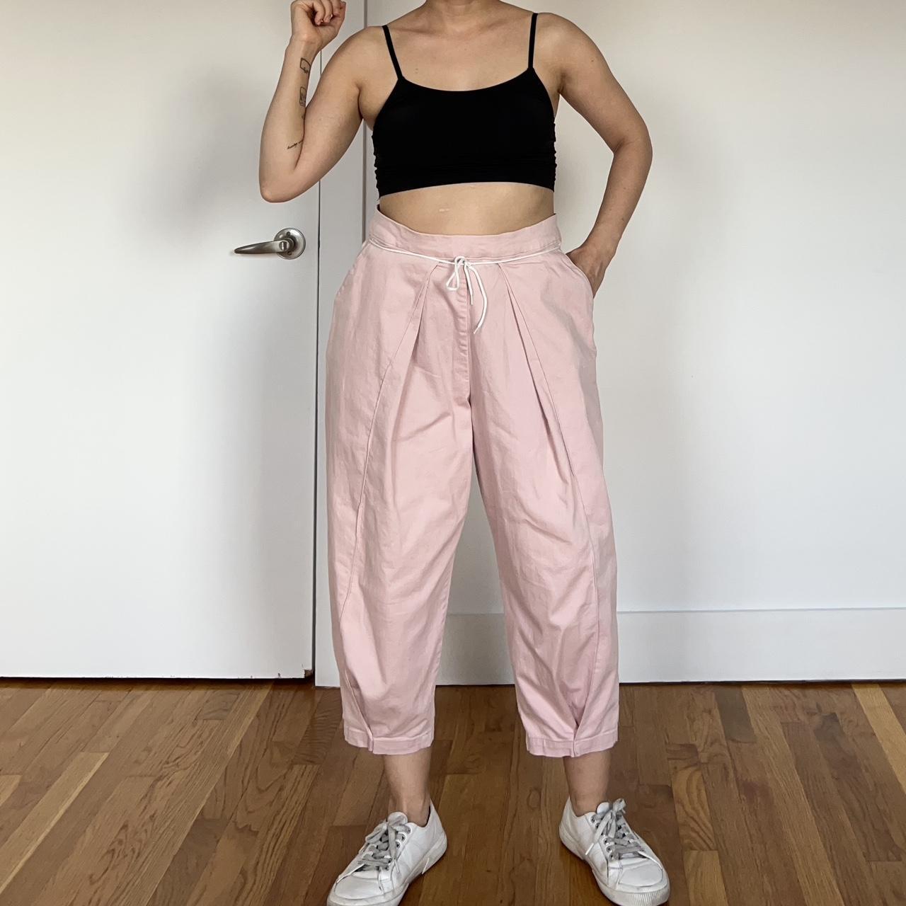 Pink Tailored Trousers