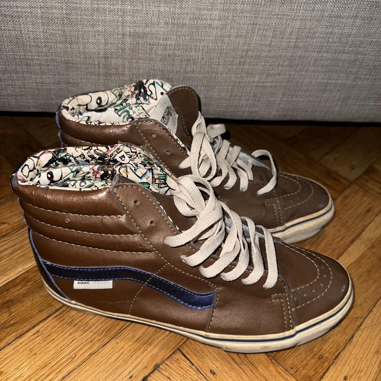 Rare Vans x Marc Jacobs patent leather sk8 hi circa