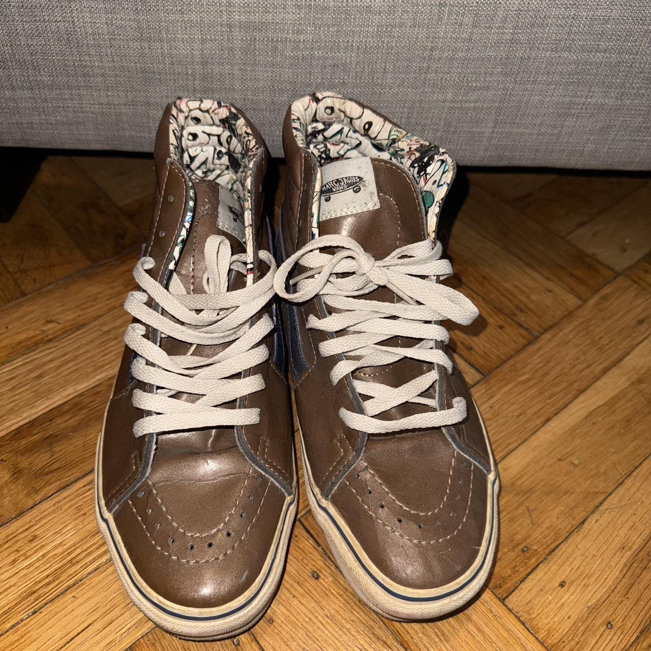 レアコラボ　vans marc jacobs sk-8 hi デニム　us9 レアコラボ vans marc jacobs sk-8 hi デニム us9 - メルカリ