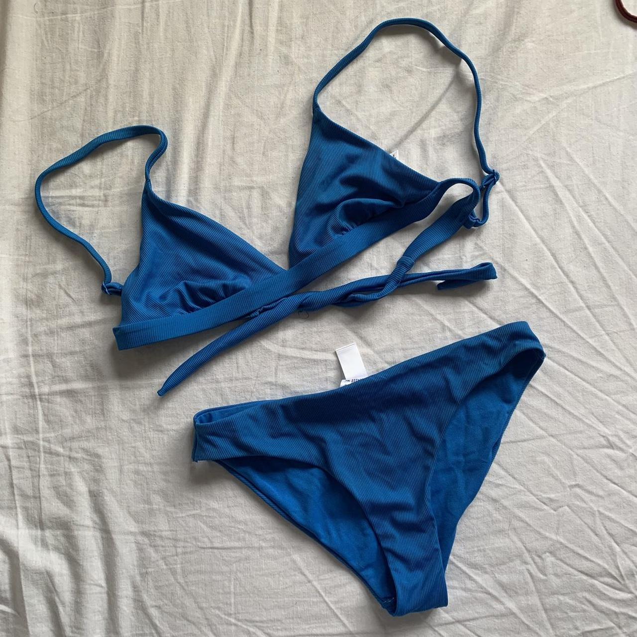 Primark Women's Blue Bikinis-and-tankini-sets | Depop