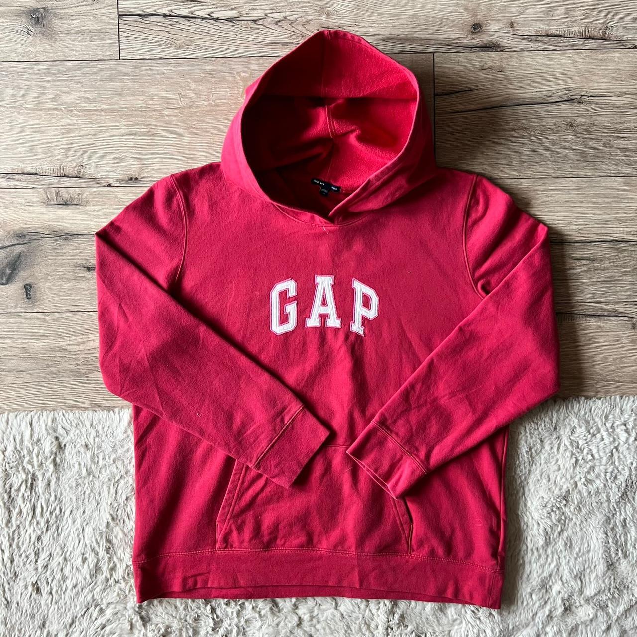 Gap vintage pink hoodie good condition, no flaws... - Depop