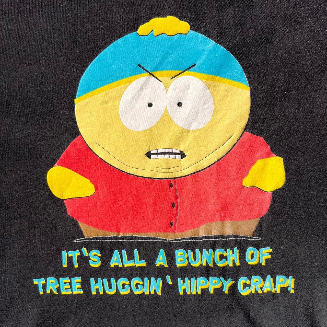 Vintage 90s South Park Eric Cartman Graphic Tee... - Depop