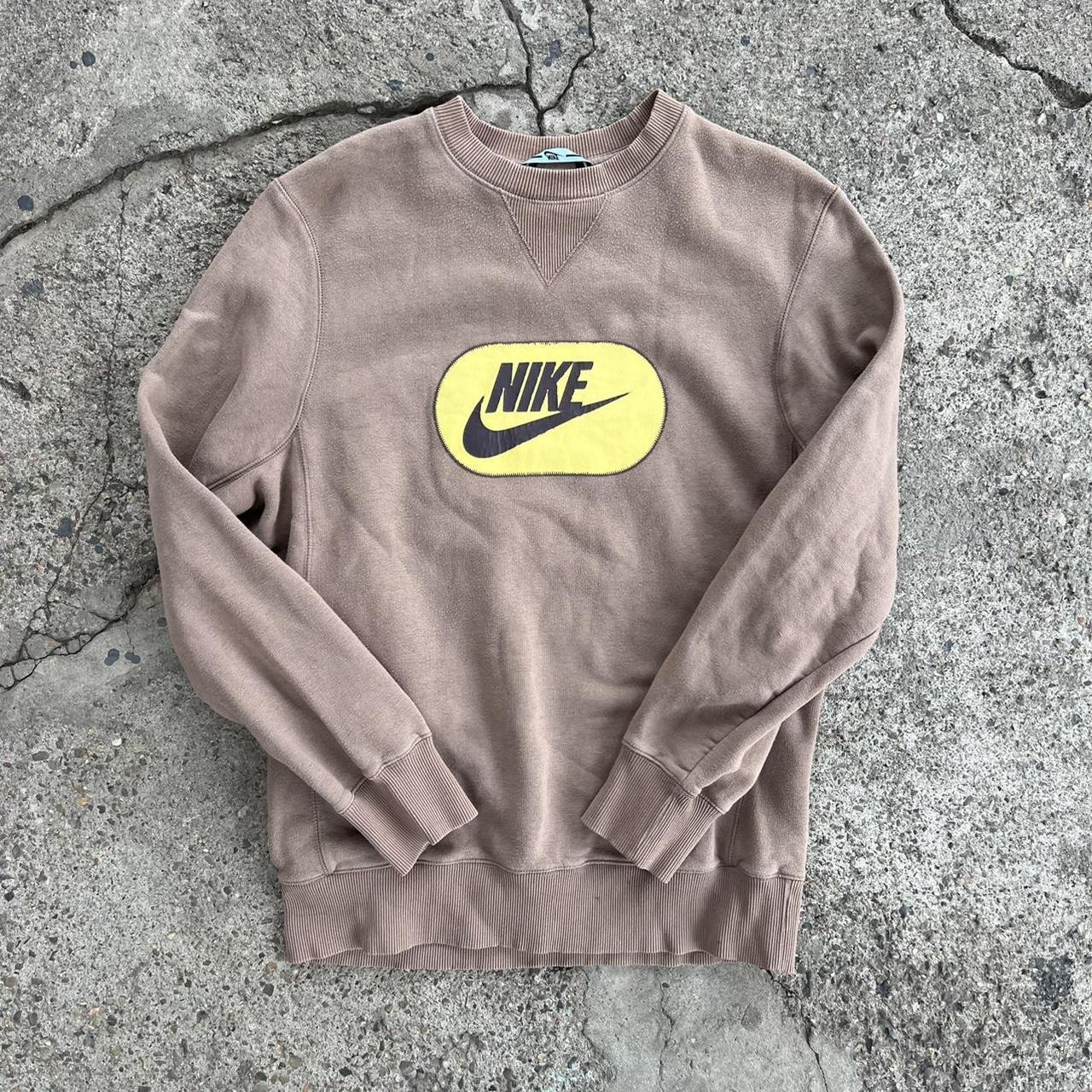 Nike Clothes Nike Sweatshirt Vintage 90s Beige 90s Nike Sweater Outlet