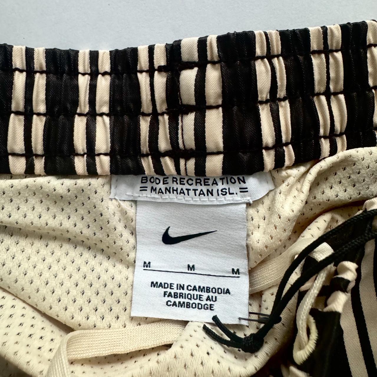 Nike x Bode Scrimmage Shorts in Ecru & Shadow | Depop