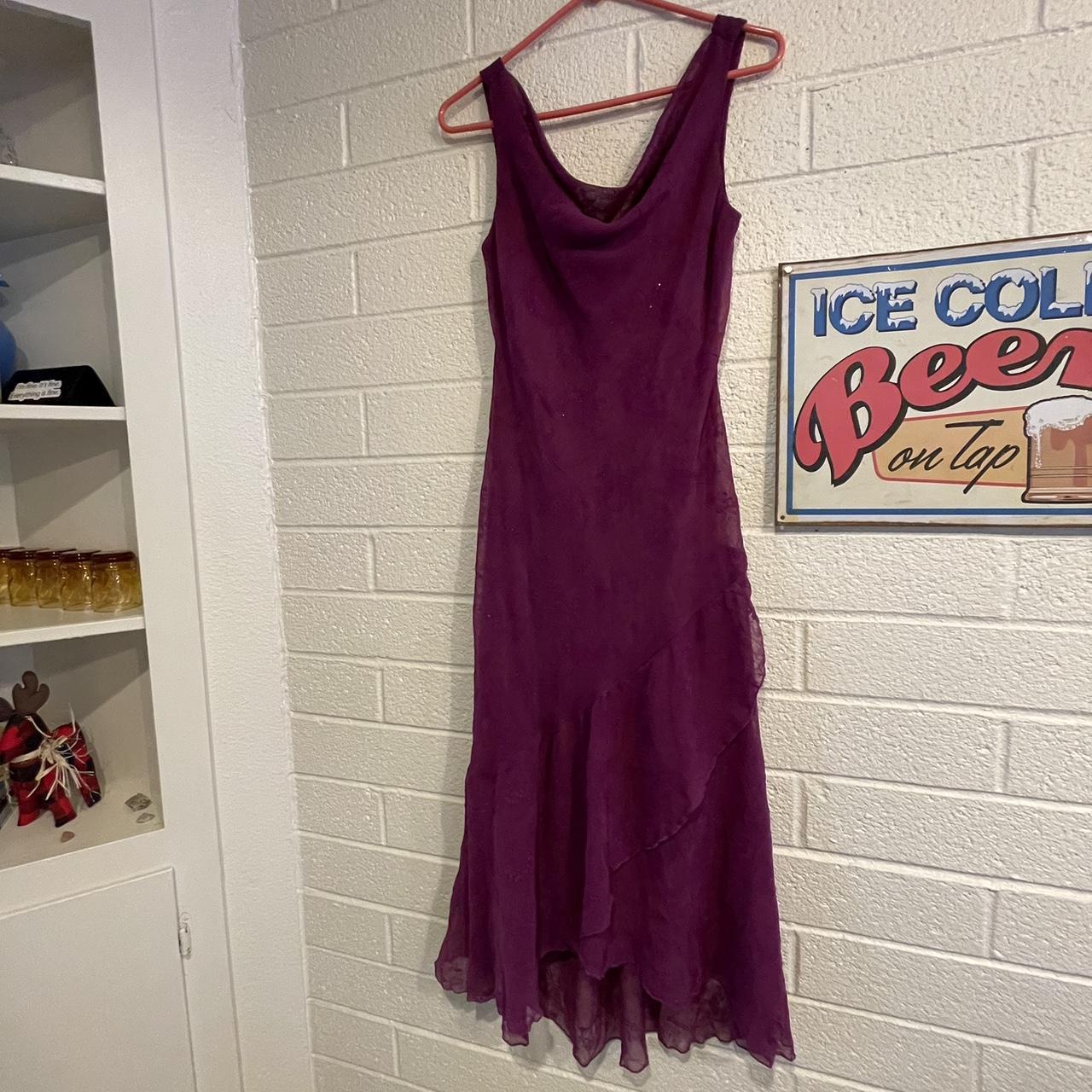 B Darlin Women's Pink and Purple Dress