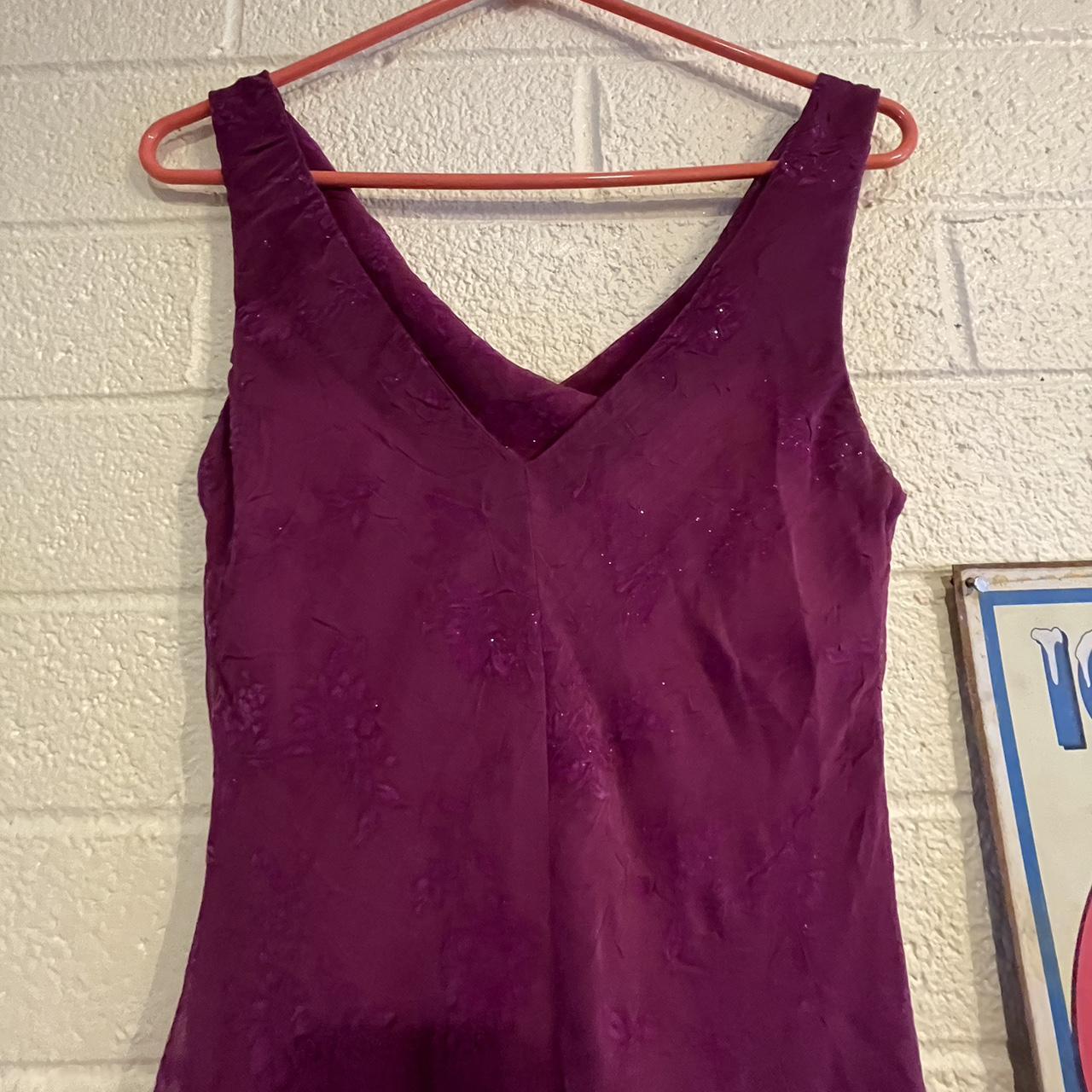 B Darlin Women's Pink and Purple Dress (3)