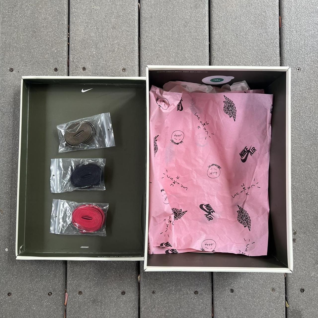 travis scott jordan 1 box for sale