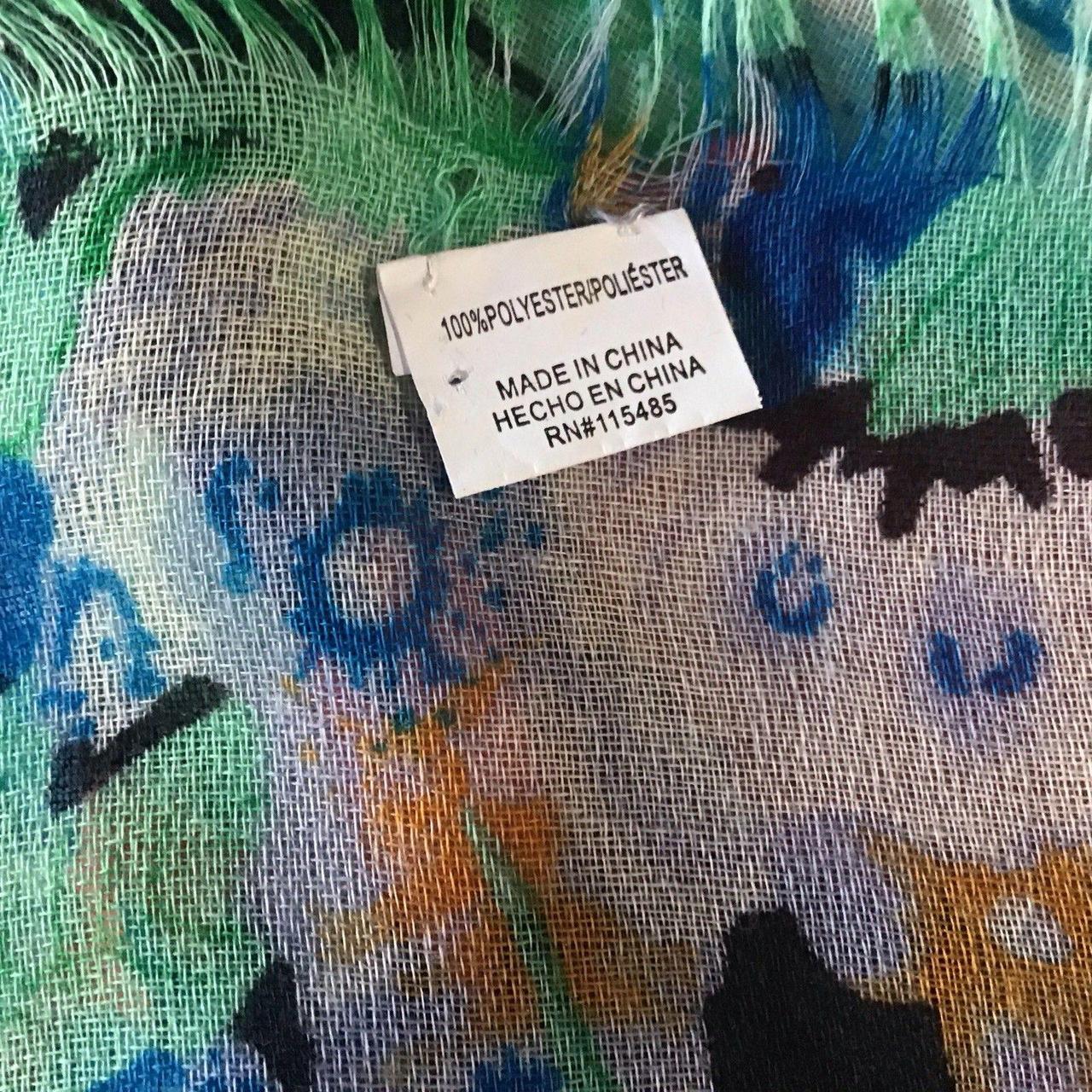 Women's Scarf - Multi – The large rectangular sca… - image 3