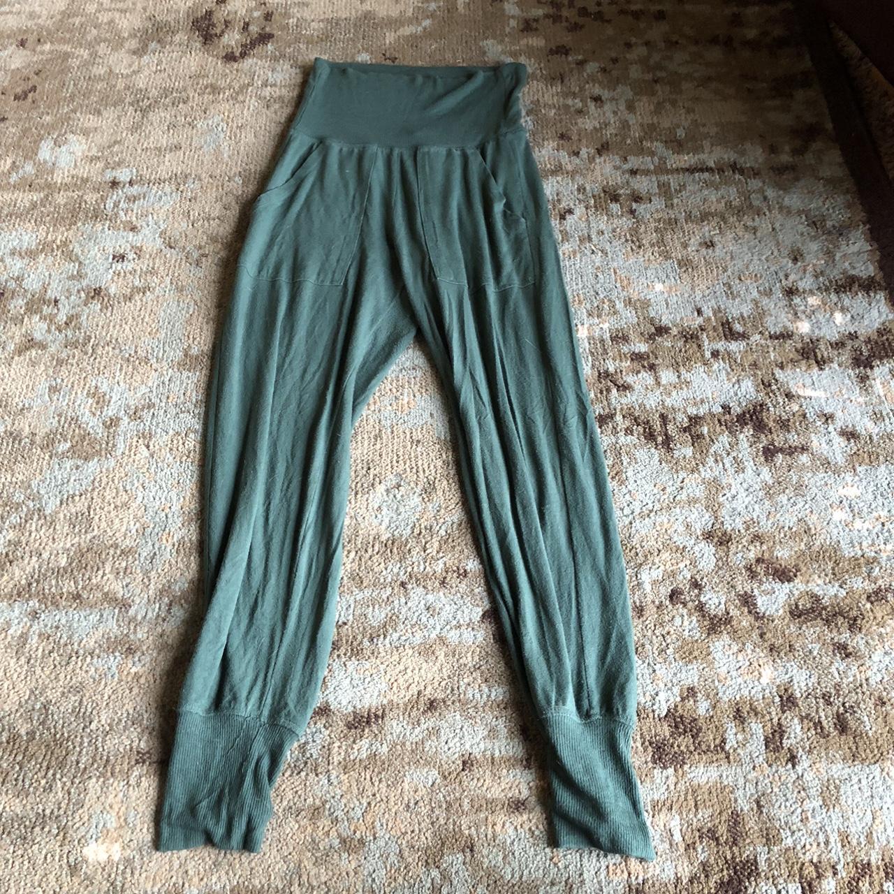 Aerie Green Harem Pants - Size Small Excellent... - Depop