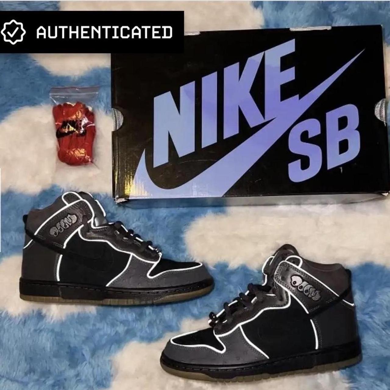 MF DOOM Nike SB Dunk High Mid '07 new, never worn | Depop MF DOOM Nike SB Dunk High Mid '07 new, never worn | Depop
